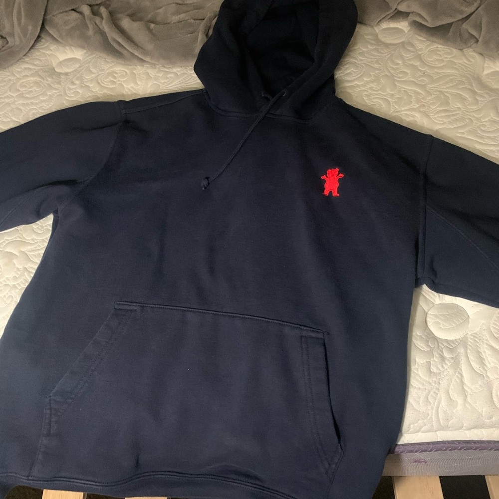 Grizzly Hoodie Navy Blue